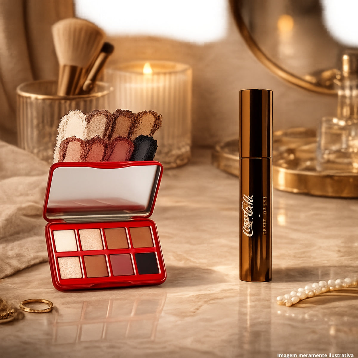 BT x Coca-Cola Kit: Refresh Yourself Eyeshadow Palette + Refresh Lashes Mascara