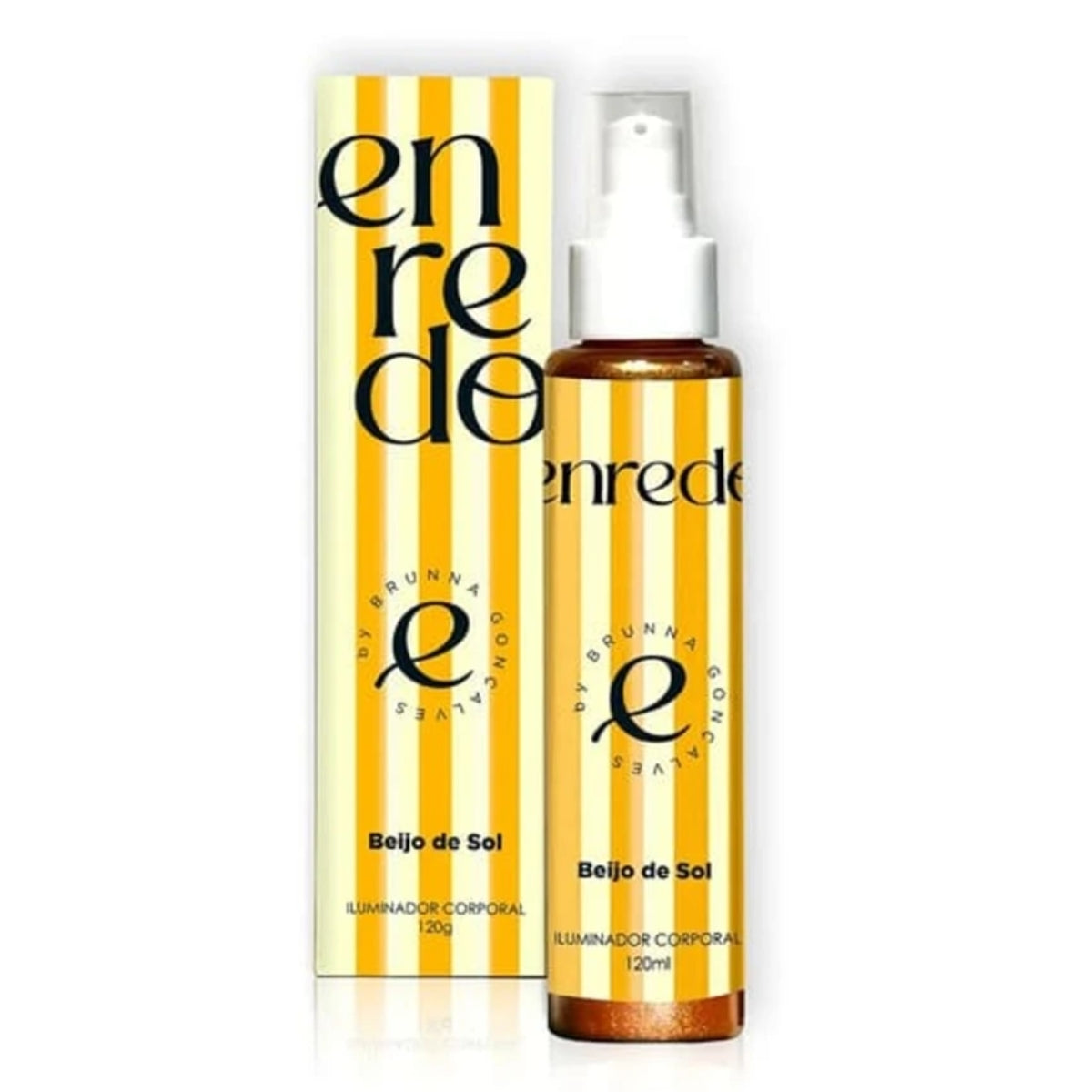Enredo by Brunna Gonçalves “Beijo de Sol” Body Highlighter 120 ml