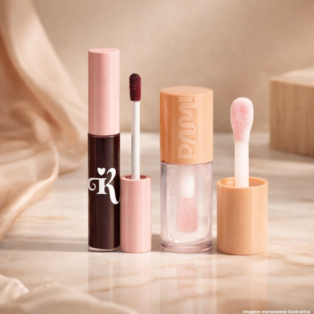 Karen Bachini Gloss Kit Intense Shine 3D Vinyl + Lipoil Smart Girl PAM Multifunctional