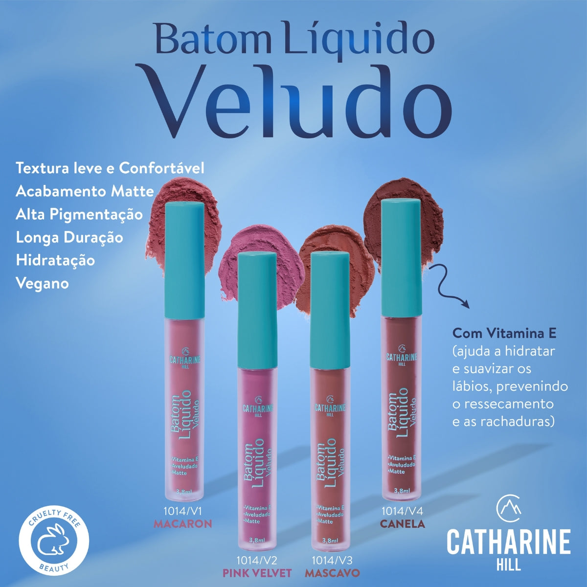 Velvet Liquid Lipstick - Catharine Hill