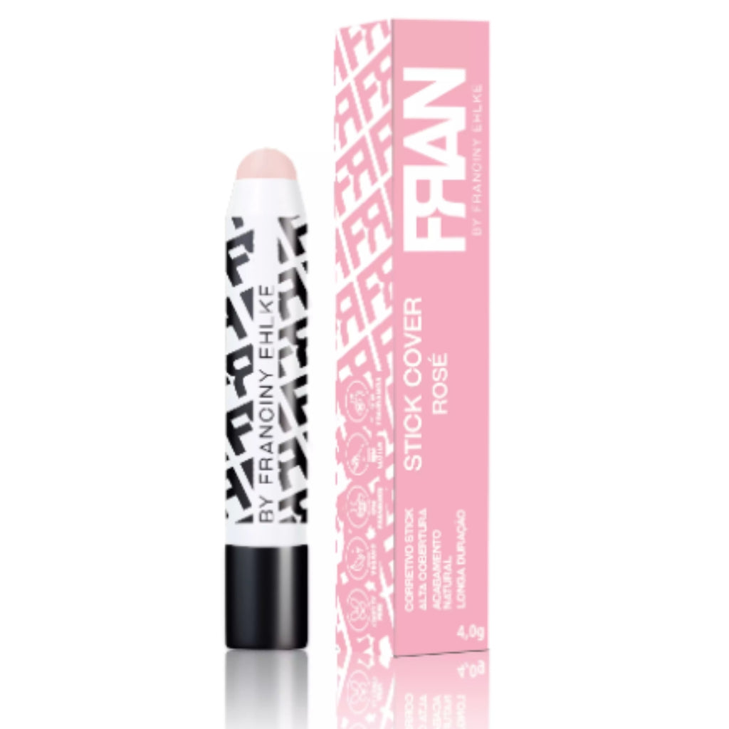 Fran Rose Stick Cover Concealer Kit + Pink Powder Karen Bachini Pink Matte Loose Powder