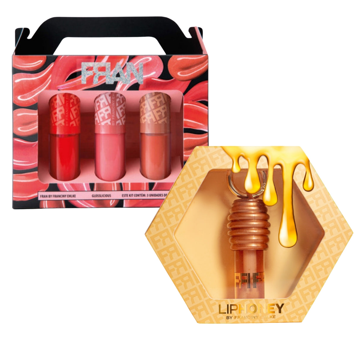 Lip Gloss Kit By Fran LipHoney + Glosslicious By Franciny Ehlke