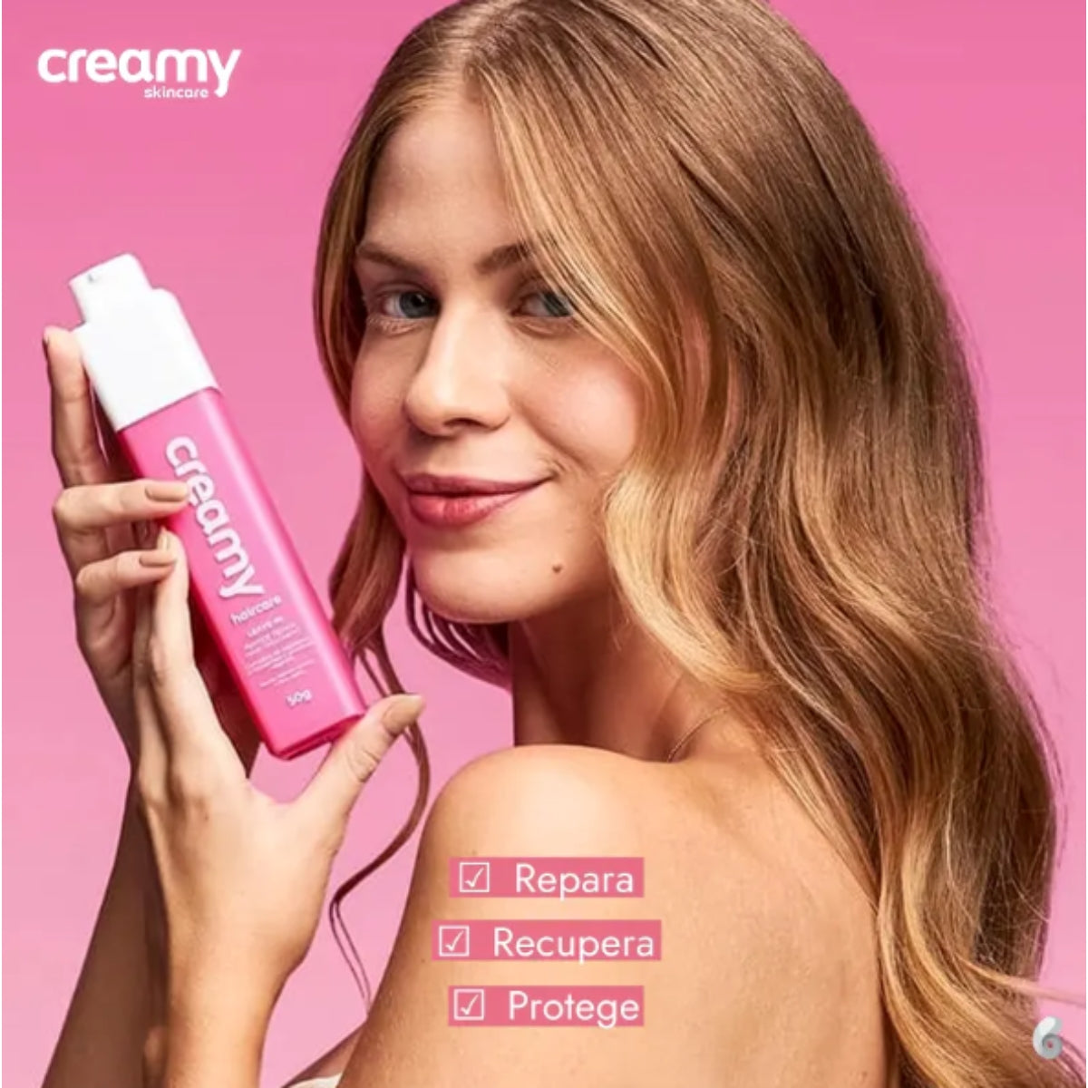 Creamy Haircare Peptide Repair Hair Treatment