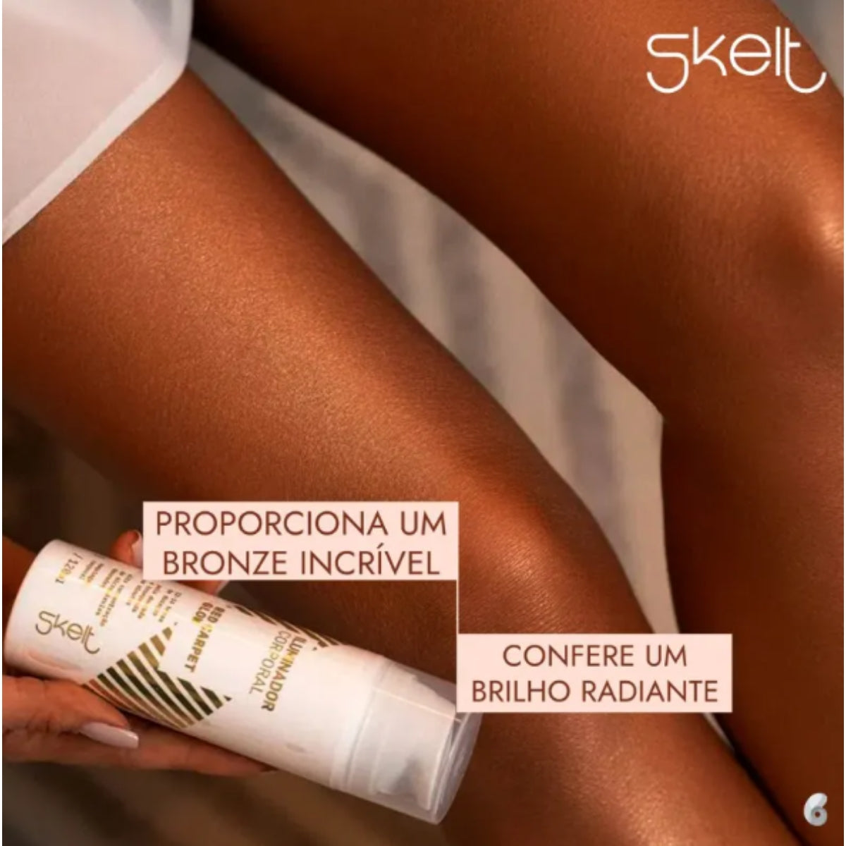 Skelt Red Carpet Glow Mousse Self-Tanning Kit 140ml + Body Illuminator 120ml