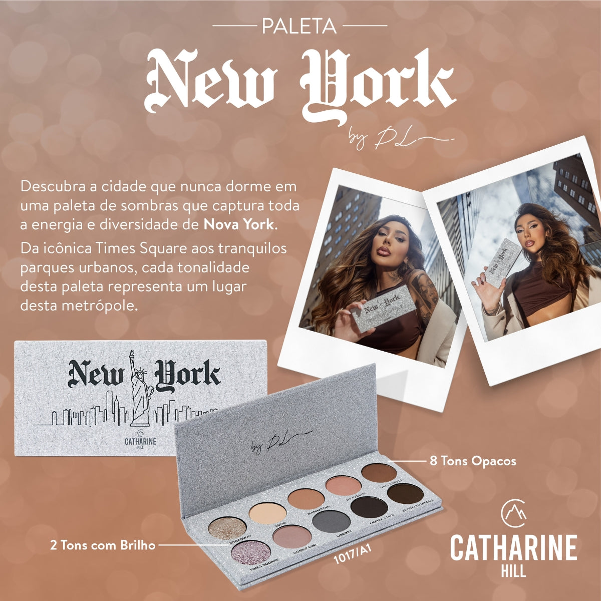 New York Eyeshadow Palette by Pri Lessa - Limited Edition - Catharine Hill