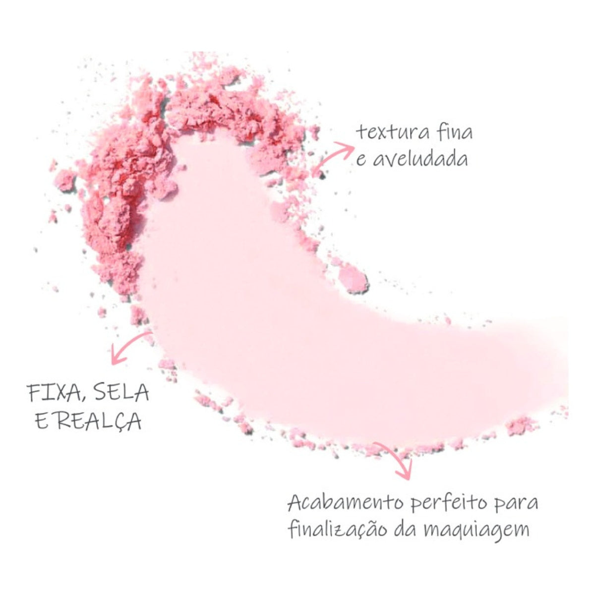 Karen Bachini Pink Powder Loose Face Powder