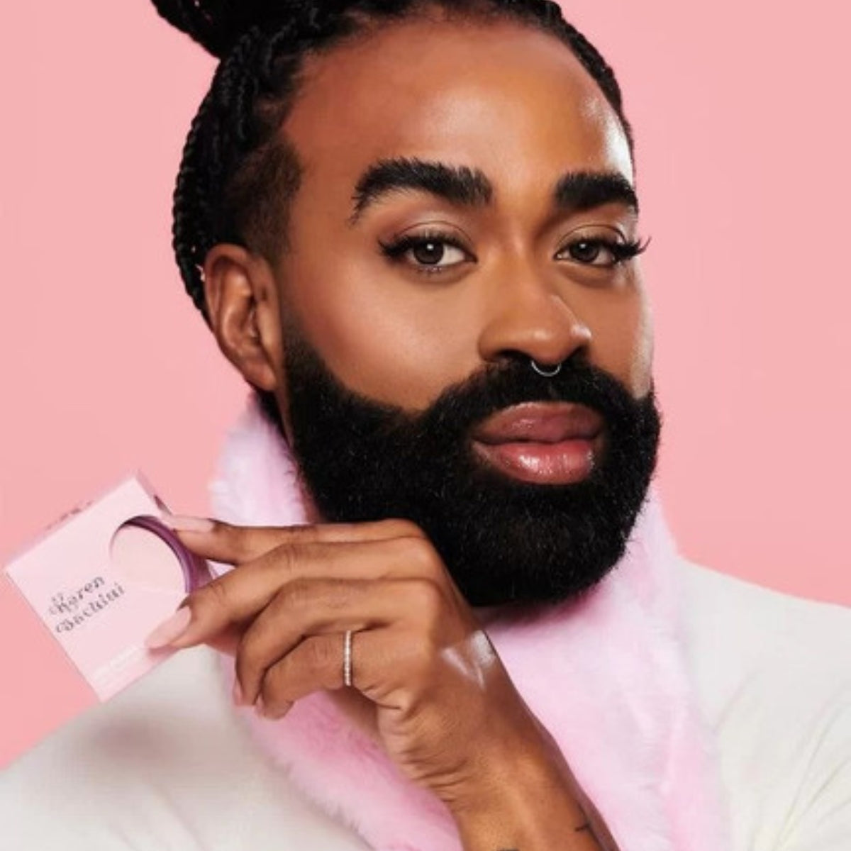 Karen Bachini Pink Powder Loose Face Powder