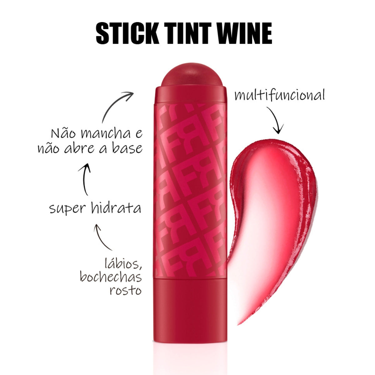 Stick Tint Balm Wine Fran by Franciny Ehlke